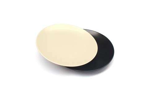 White and black plates 1946305 Stock Photo at Vecteezy