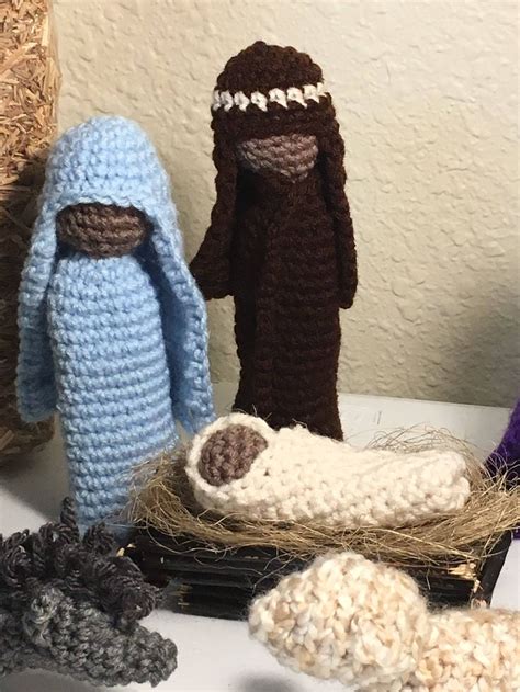 Crochet Nativity Scene Pattern PDF Form - Etsy