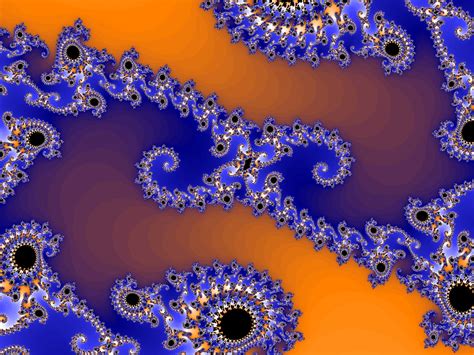 Colored Fractal Spirals Free Stock Photo - Public Domain Pictures