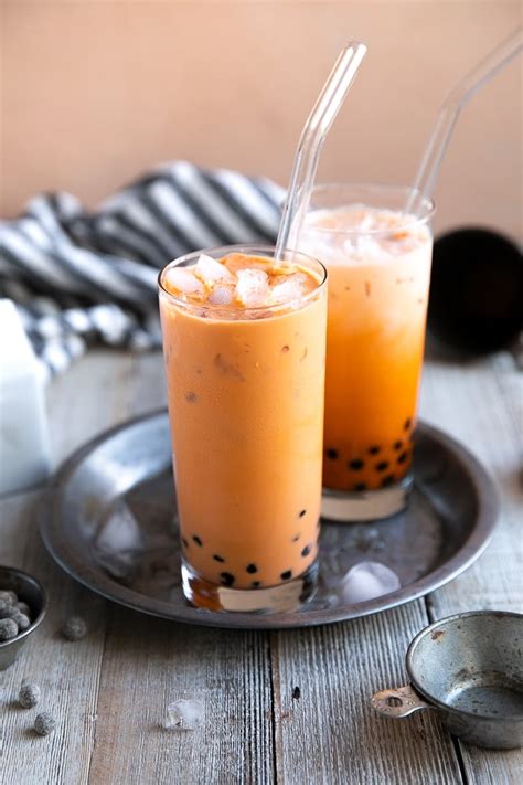 Boba Tea Recipe (How to Make Thai Bubble Tea) - The Forked Spoon