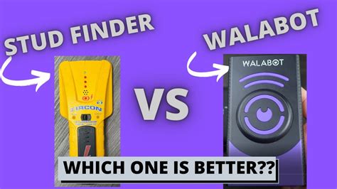 Walabot DIY 2 vs Stud Finder - YouTube