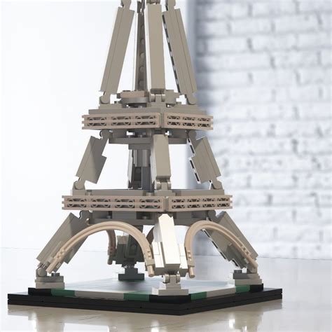 The Eiffel Tower - LEGO Architecture 21019 3D model | CGTrader