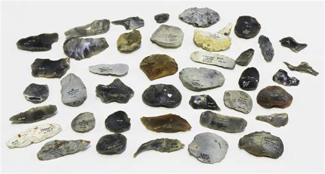 A large collection of Stone Age flint tools of Suffolk and Norfolk ...