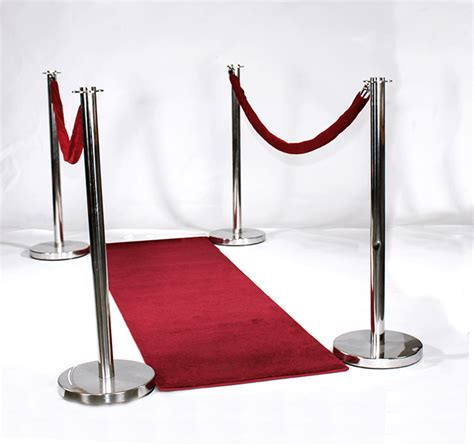 Red Carpet with Stanchions - Pop! Events Group