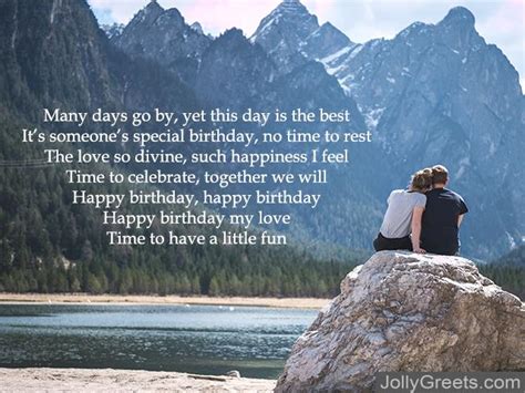 Birthday Love Poems – Poems for A Lover