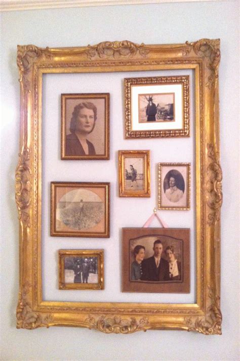 frame old photos and hang inside heavy frame frame old photos and hang inside heavy frame ...