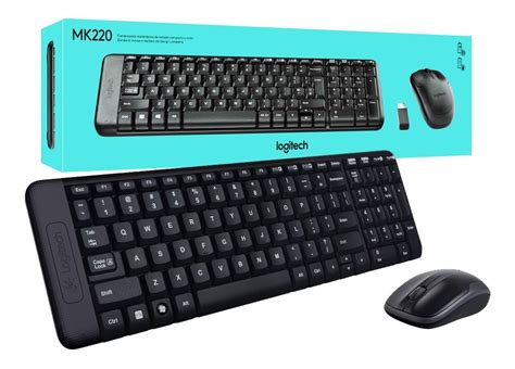 Teclado e mouse wireless logitech - azbinger