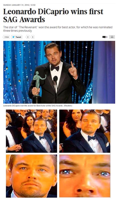 I'm realizing that Leonardo will win an Oscar | Leonardo DiCaprio's ...