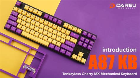 DAREU KEYBOARD A87 KB SPECIAL EDITION KEEP FIGHTING l TKL Cherry MX Mechanical Gaming Keyboard ...