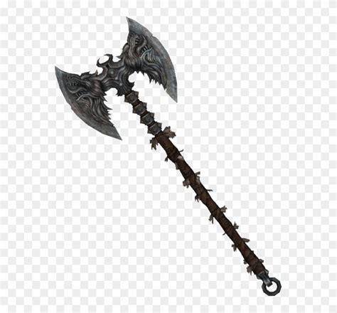 Rueful Axe - Medieval Fantasy Axes, HD Png Download - 570x700(#2684677) - PngFind