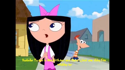 Phineas and Ferb - Isabella's Birthday Song Lyrics - YouTube