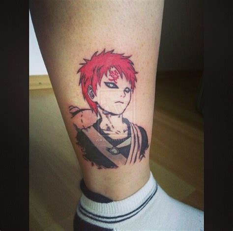 Naruto tattoo | anime tattoo | Gaara Tattoo | placement... Head Tattoos ...