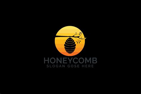 Honeycomb Logo Design. (423276) | Logos | Design Bundles