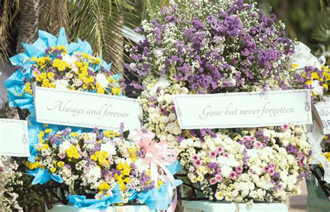 Grave Ornaments & Memorials Personalised Name Sash Funeral Silk Flower ...