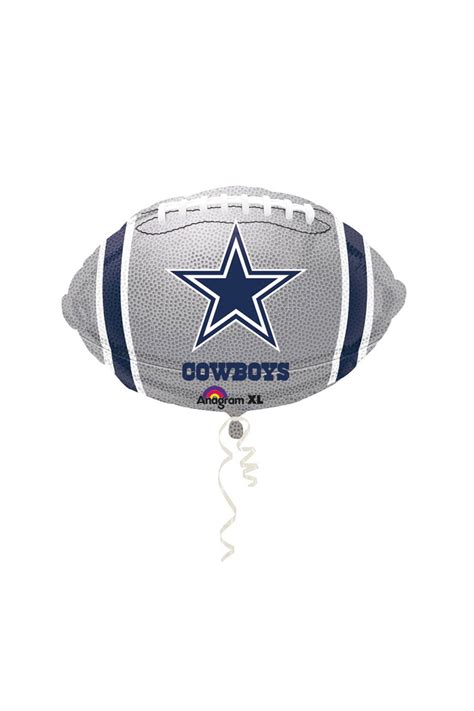 18″ Dallas Cowboys Football foil balloon | Party America