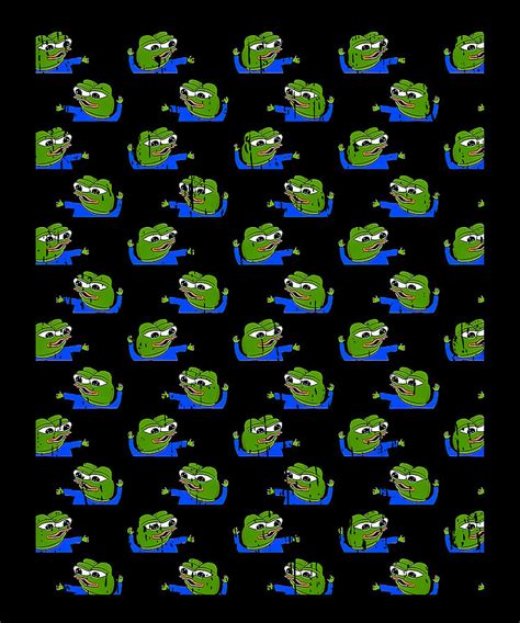 Pepe The Frog Pattern Digital Art by Aziska Arka | Fine Art America