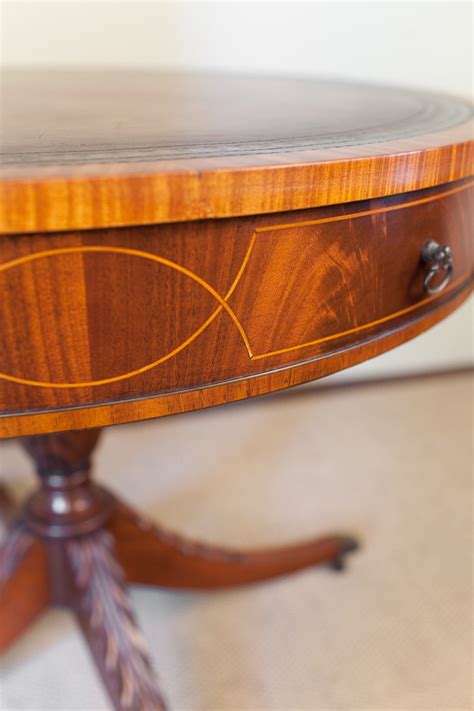 Antiques Atlas - Mahogany Drum Table