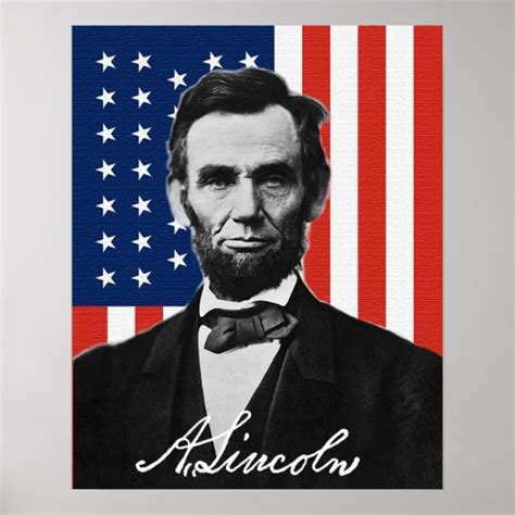 Abraham Lincoln Poster | Zazzle.com