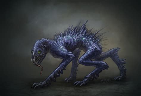 The Lovecraft Mythos Bestiary by K.L. Turner: Hound of Tindalos