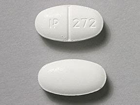 IP 272 Pill Images (White / Elliptical / Oval)