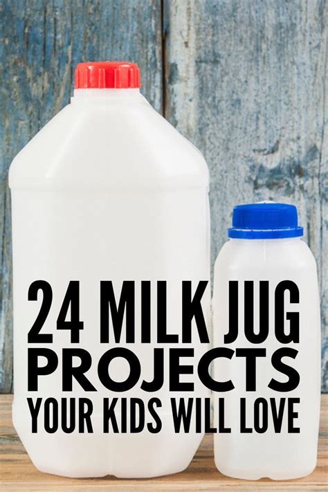 24 Upcycled Projects We Love: Milk Jug Crafts For Kids | Milk jug crafts, Diy kid crafts for ...