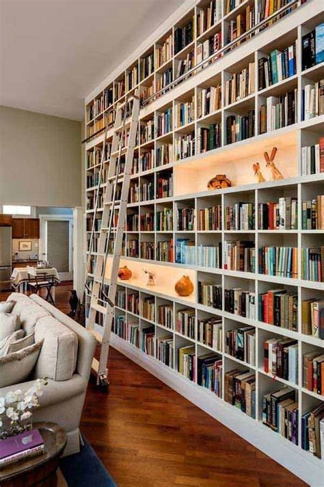 15 Best Ideas Full Wall Bookshelves