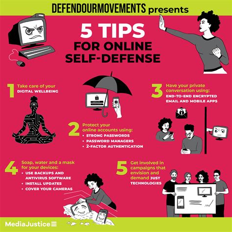 Defend our Movements | 5 Tips for Online Self-Defense