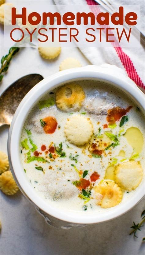 Classic Oyster Stew | Recipe | Stew recipes, Oyster stew recipes, Oyster stew