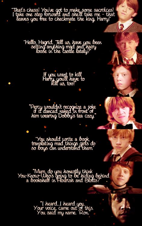 Harry Potter Quotes Ron. QuotesGram