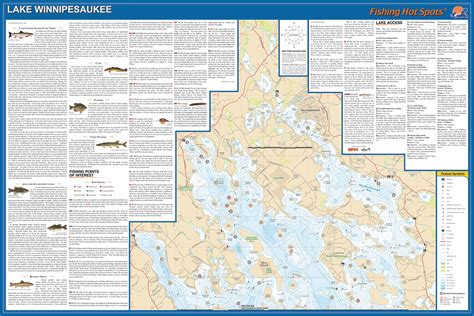 Lake Winnipesaukee Depth Map