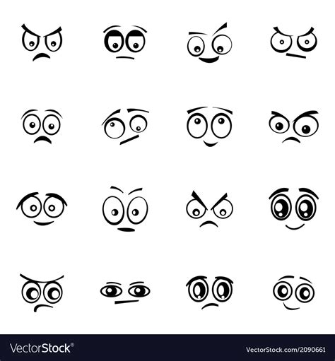 Pair Of Eyes Clipart Black And White