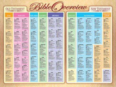 Bible Overview Laminated Wall Chart | Bible overview, Old testament ...