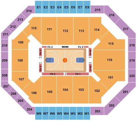 Ted Constant Center Chartway Arena Seats Norfolk