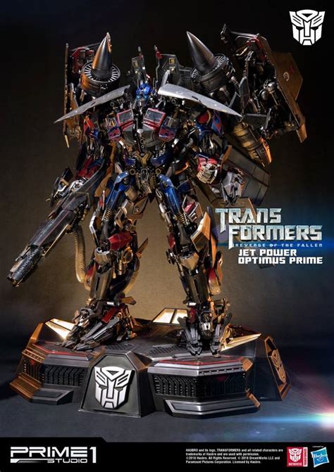 Prime 1 Studio Revenge Of The Fallen Jetpower Optimus Prime Official ...