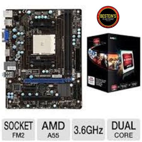 AMD A6-5400K + MOTHERBOARD (Assorted) FM2 BUNDLE | Shopee Philippines