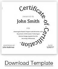 Certificate Templates | PaperDirect's