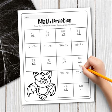 Free Halloween Worksheets for 4th Grade