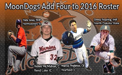 MoonDogs Add Four to 2016 Roster - Mankato MoonDogs : Mankato MoonDogs