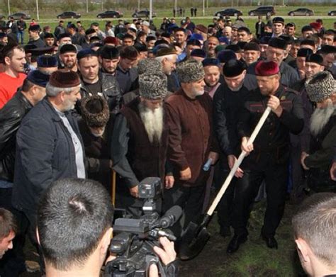 Ramzan Kadyrov attended mosque construction | islam.ru