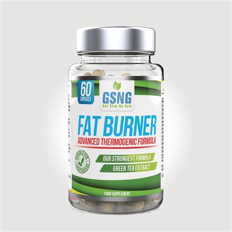 GSNG Fat Burner - Suitable for Vegetarians - Get Slim No Gym