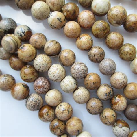 Lake Superior Jasper Stone Round Beads, Two Sizes 10 Mm and 8 Mm - Etsy