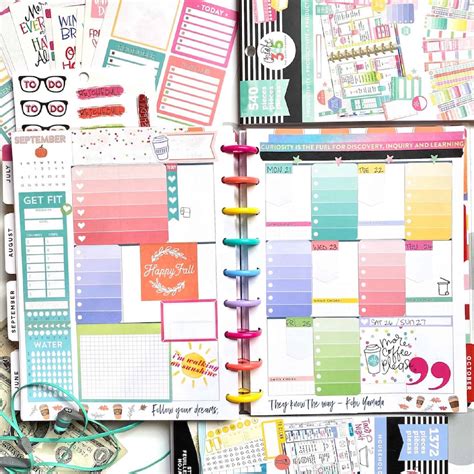 Planner Section Ideas