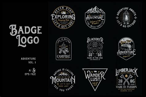 40+ Best Camp Logos (Summer, Science, Teen, Camp Logo Ideas) | Envato Tuts+