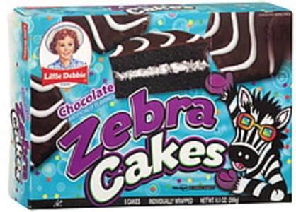 Little Debbie Chocolate Zebra Cakes - 6 ea, Nutrition Information | Innit