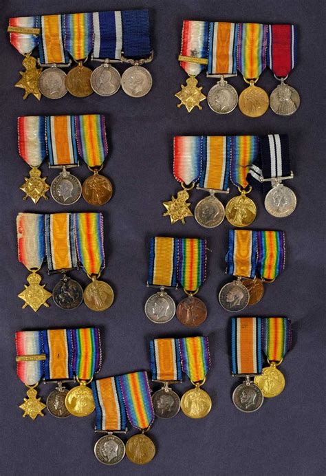 Lot 954 - Miniature Medals.