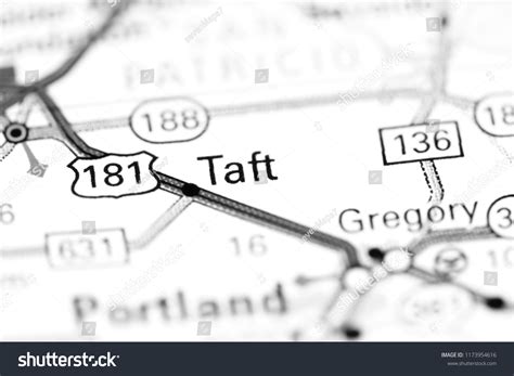 Taft Texas Usa On Map Stock Photo 1173954616 | Shutterstock