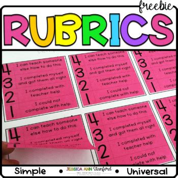 Presence | Blog | The Wonder of Rubrics, Part One - Clip Art Library