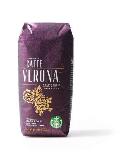 Starbucks Caffe Verona Dark Roast Whole Bean Coffee, 16 oz - Ralphs