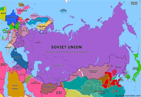 Soviet Union Map Before And After