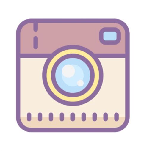 Instagram Aesthetic Cute Icon | Snapchat icon, Ios app icon design ...